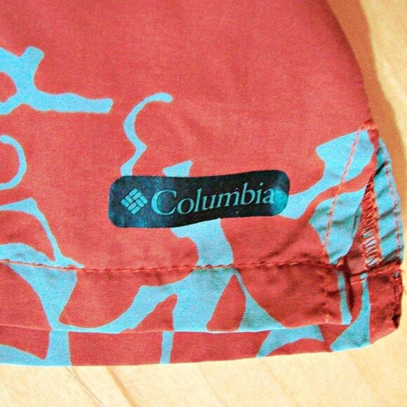 Mens Columbia Board Shorts Swim Trunks Pockets - Picture 8 of 12